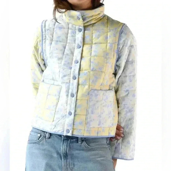 Yllw The Label Amelia Quilted Convertible Jacket - Picture 1 of 7